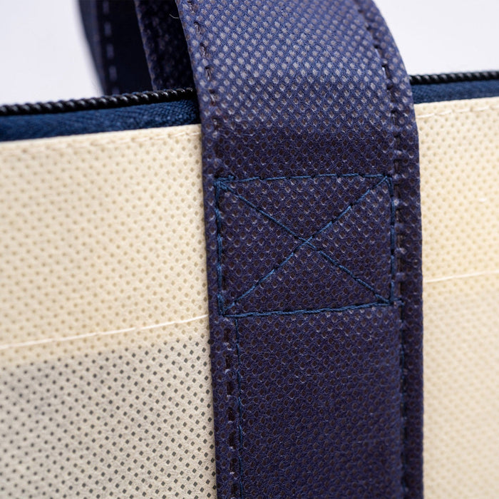 NON WOVEN LARGE ZIPPED SHOPPING BAG