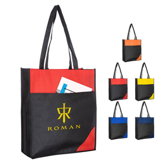 NON WOVEN BAG WITH MIX COLOUR