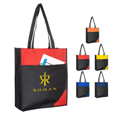 NON WOVEN BAG WITH MIX COLOUR