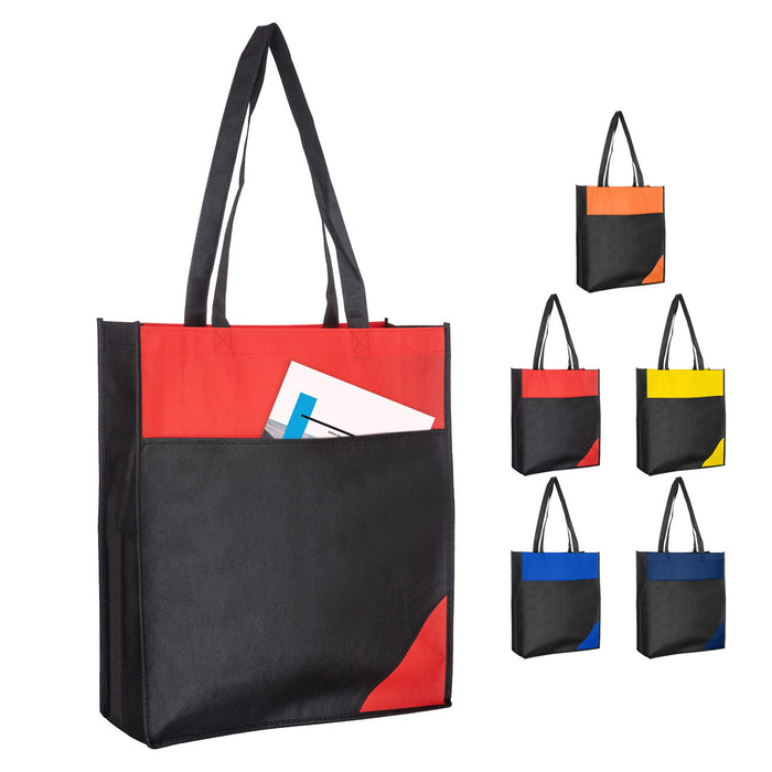 NON WOVEN BAG WITH MIX COLOUR