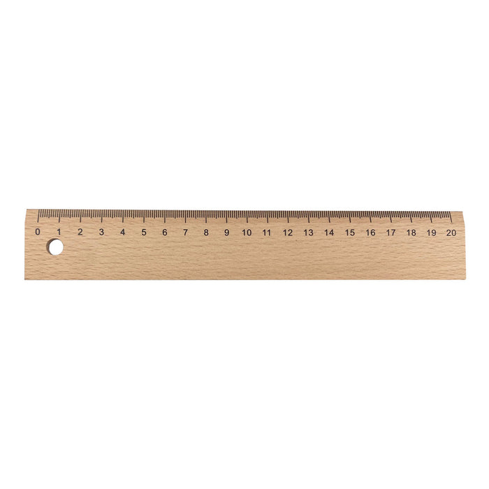 Wood Ruler 20cm