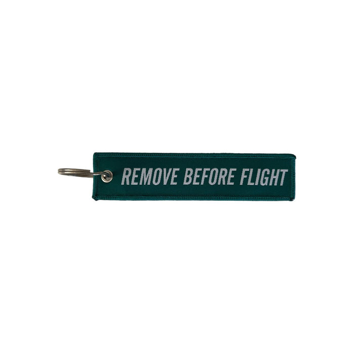 Logo Branded Remove Before Flight Key Chain - Custom Promotional Product