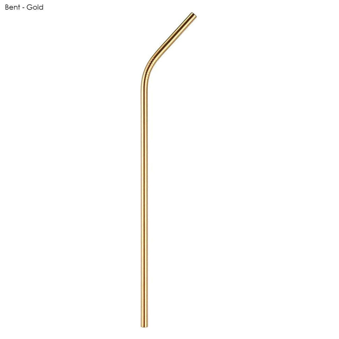 STAINLESS STEEL STRAW 6MM X 215MM