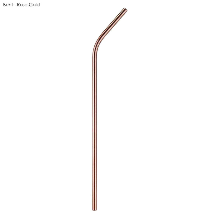 STAINLESS STEEL STRAW 6MM X 215MM