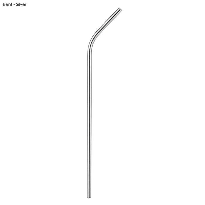 STAINLESS STEEL STRAW 6MM X 215MM