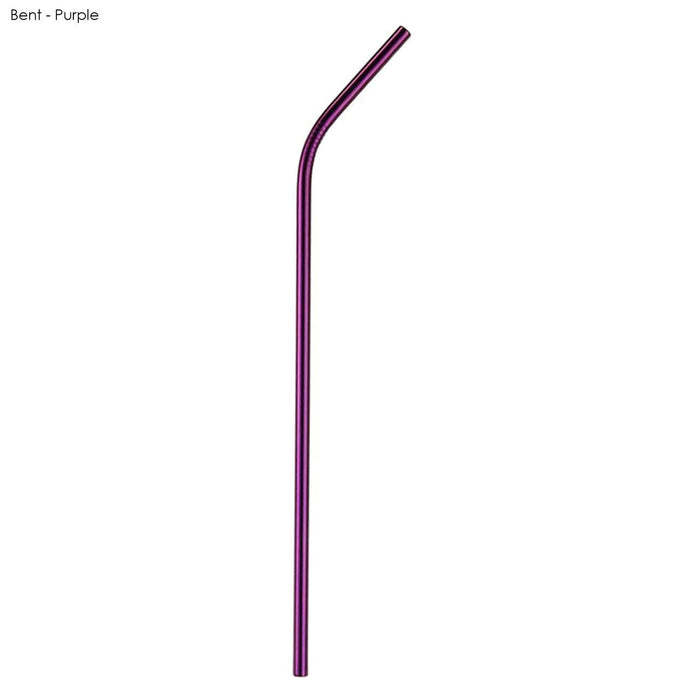 STAINLESS STEEL STRAW 6MM X 215MM