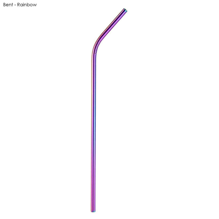 STAINLESS STEEL STRAW 6MM X 215MM