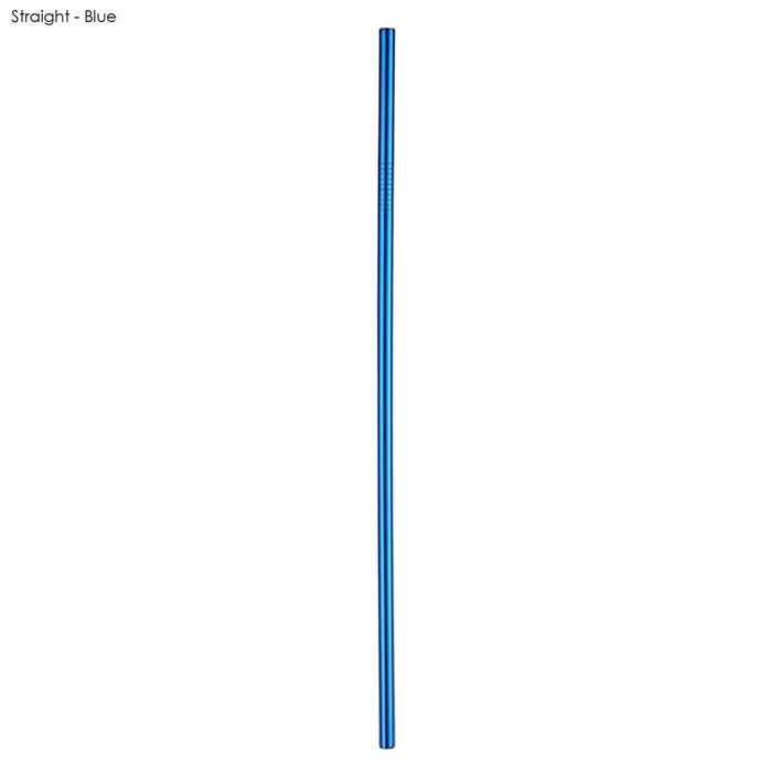 STAINLESS STEEL STRAW 6MM X 215MM