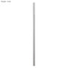 STAINLESS STEEL STRAW 6MM X 215MM
