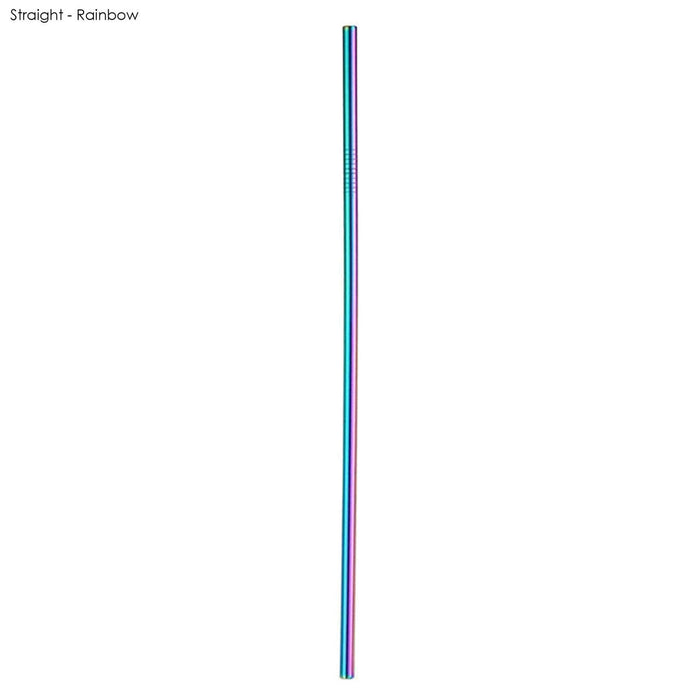 STAINLESS STEEL STRAW 6MM X 215MM