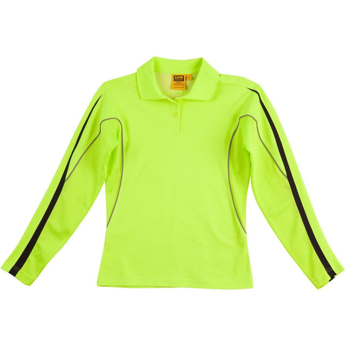 HI-VIS LEGEND LONG SLEEVE POLO Ladies