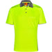 Unisex Hi-Vis Bamboo Charcoal Vented SS Polo