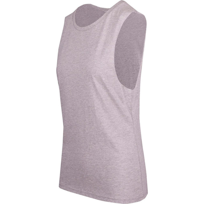 Ladies 160gsm 100% combed cotton sleeveless tee