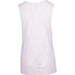 Ladies 160gsm 100% combed cotton sleeveless tee